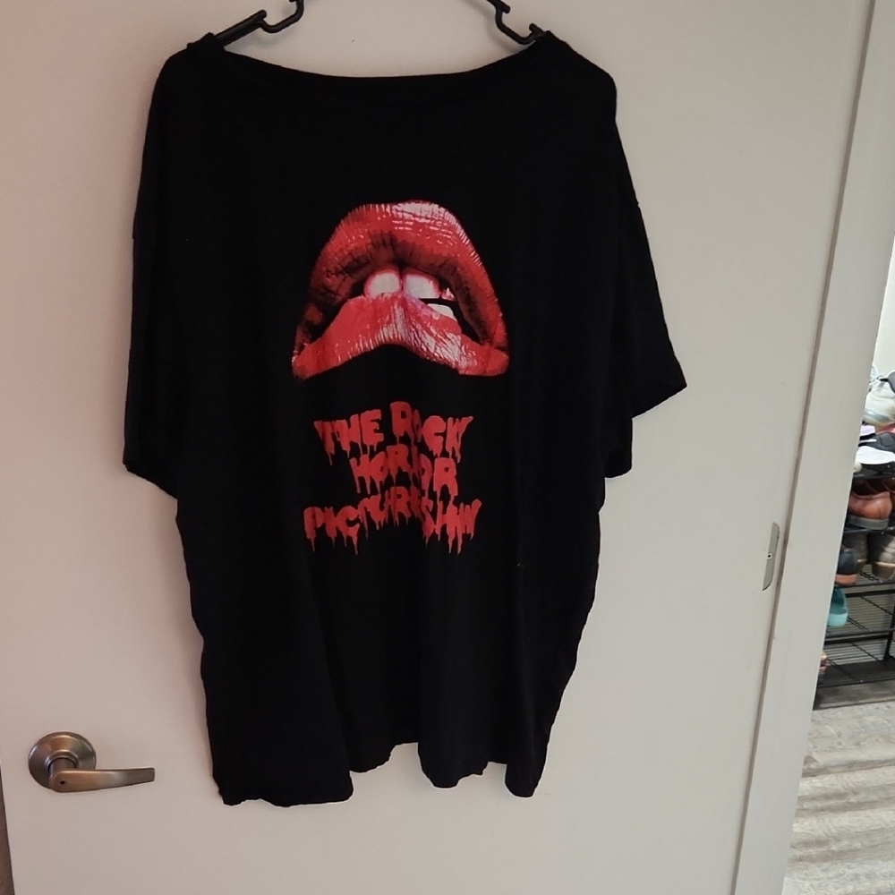 Torrid Black and Red Graphic Tee